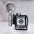 Antique Camera | Black Man Cave Framed Matted Print Decor