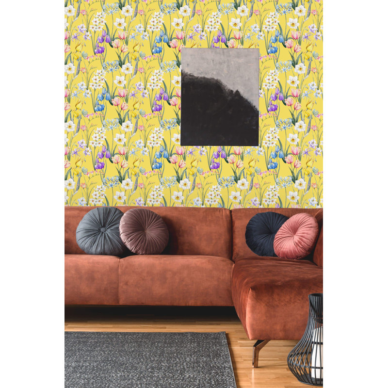 Rouleau de papier peint Queel, L 10,42 pi x l 25 po