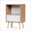 Ensemble de 2 tables de chevet Mid-Century