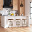 Swivel Solid Wood Adjustable Height Stool-422815555