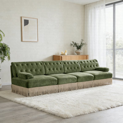 Canapé Chesterfield 135,6 po
