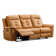 84'' Wide Modern Faux Leather Manual Reclining Sofa with Pillow Top Armrests