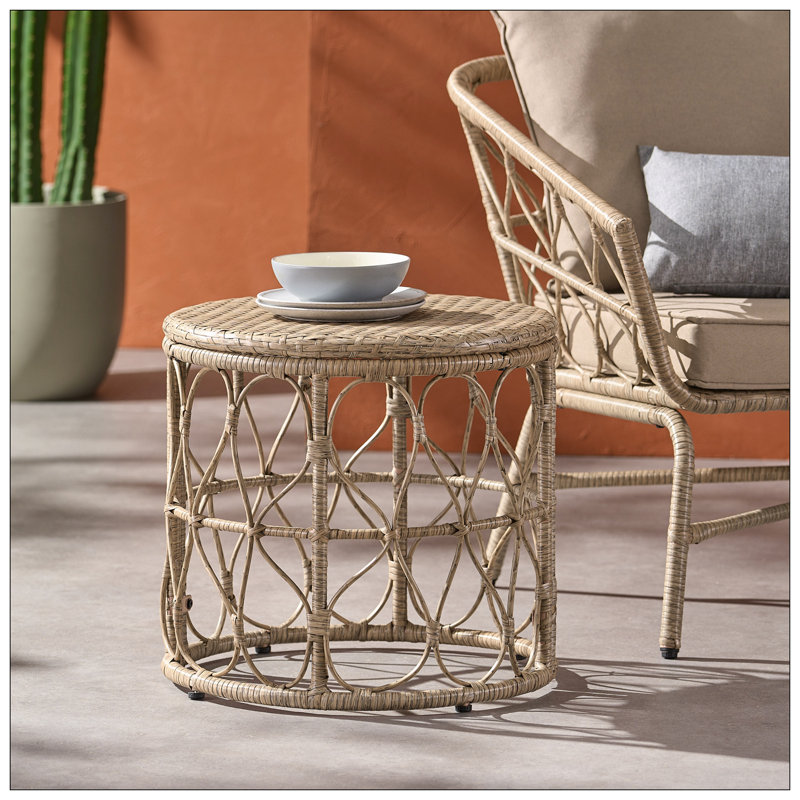 Table d'appoint BRUCE, Brun