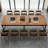 125.98"Solid Pine Long Rectangular Conference Table-753568478
