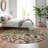 Premium Machine Washable Prisco Chocolate Rug-1749642783