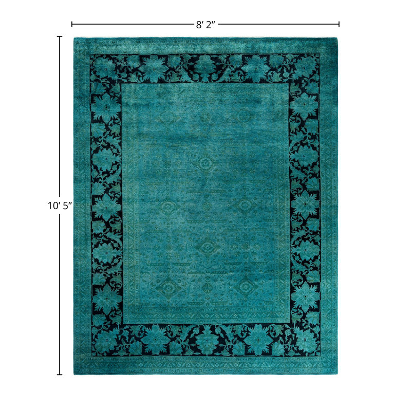 Oluwatoni One-of-a-Kind 8' 2" X 10' 5" Hand Knotted Area Rug