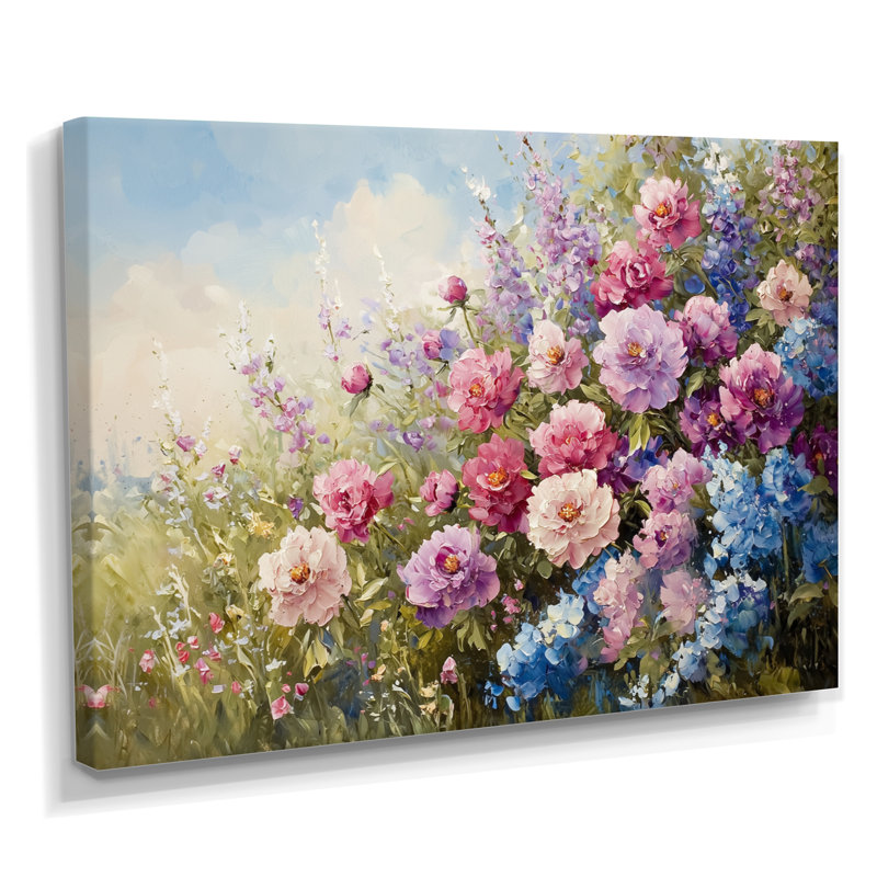Jacobie - Floral Oversized Canvas Prints, H 12 po x l 20 po, Toile tendue, Ne s’applique pas