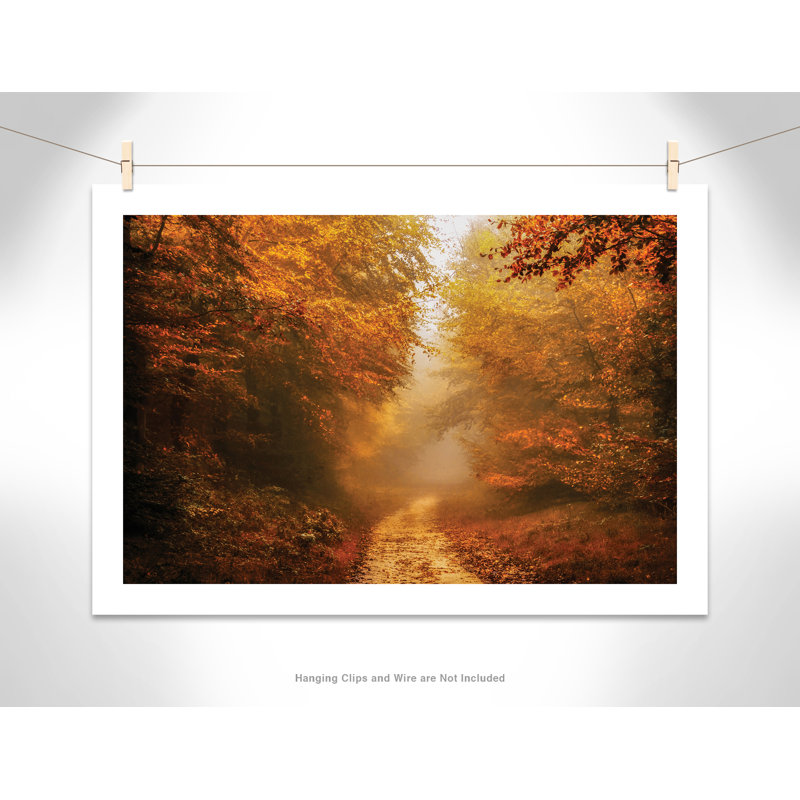 Impression d'automne, H 28 pi x l 40 po x P 0,1 po