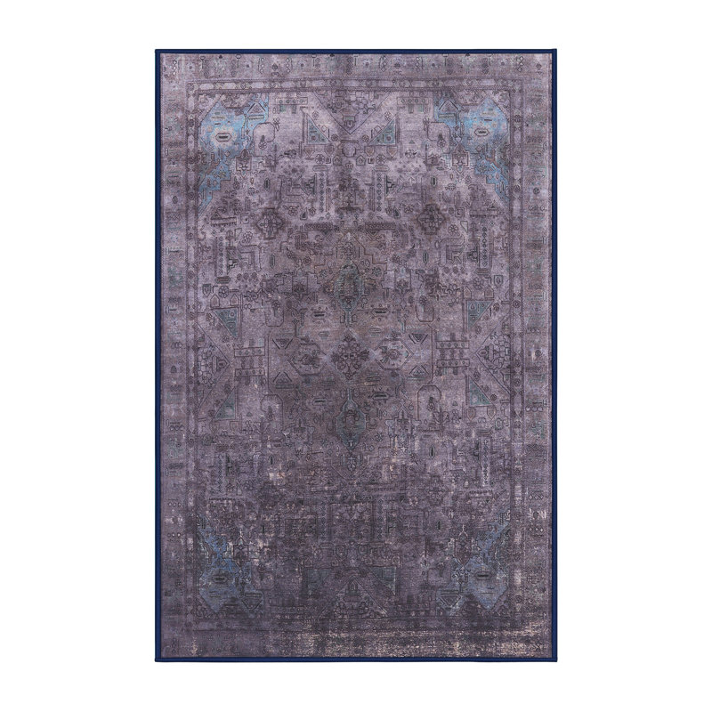 Tapis gris, Tapis de couloir 2 pi x 5 pi