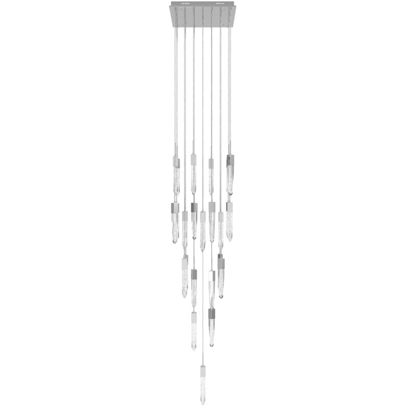 Aspen 25 - Light Cluster Pendant, Chrome