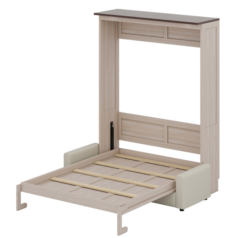 Murphy Bed With Sofa And LED