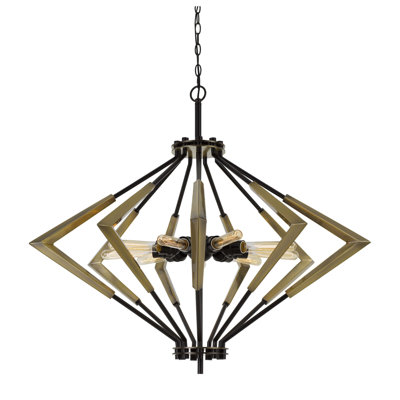 Bonsai 9 - Light Geometric Chandelier