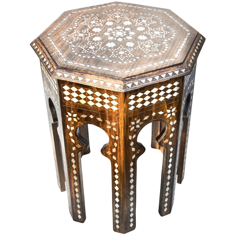 Solid Wood End Table