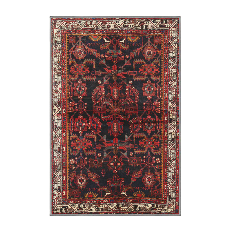 Oriental Indoor Rug, Rectangle 3' x 5'