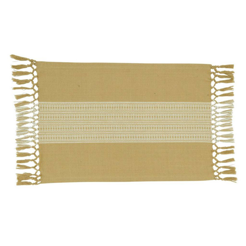 Linge de table Chrissiana, Kaki