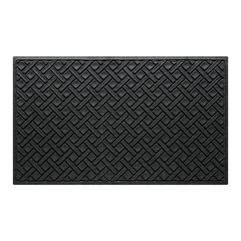 Paillasson WaterHog® 35 po x 59 po, Gris anthracite, H 0,375 po x l 60 po x P 36 po