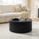 Jadida Modern 35.5" Round Storage Coffee Table