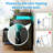 6-Drawer Dresser, Black Dresser, LED Lighted Dresser, Bedroom Storage, Chest Of Drawers, Power Outlet, Motion-Activated LED, USB Rechargeable, Anti-Tip, Entryway Organizer-1660872433