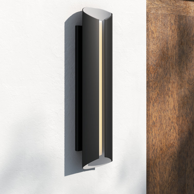 Evett Aluminum LED Wall Light, 28.74" H x 7" W x 3.69" D