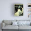 Wrapped Canvas Wall Art - Vintage Apple Collection 'Art Deco Auto' Wall Art for Living Room, Bedroom, or Office Décor - 24x32-21935261