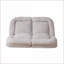 Canapé-lit simple convertible - 18 positions réglables escamotables | Blanc | Profondeur du siège 63,78-1864142012