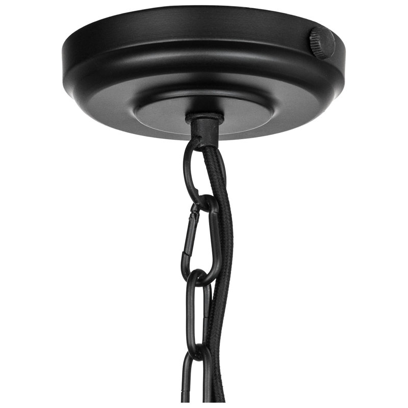 Luminaire suspendu géométrique simple à 1 lumière