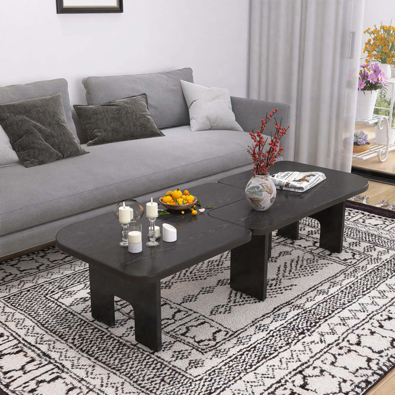 Ensemble de tables basses gigognes Modern Modern