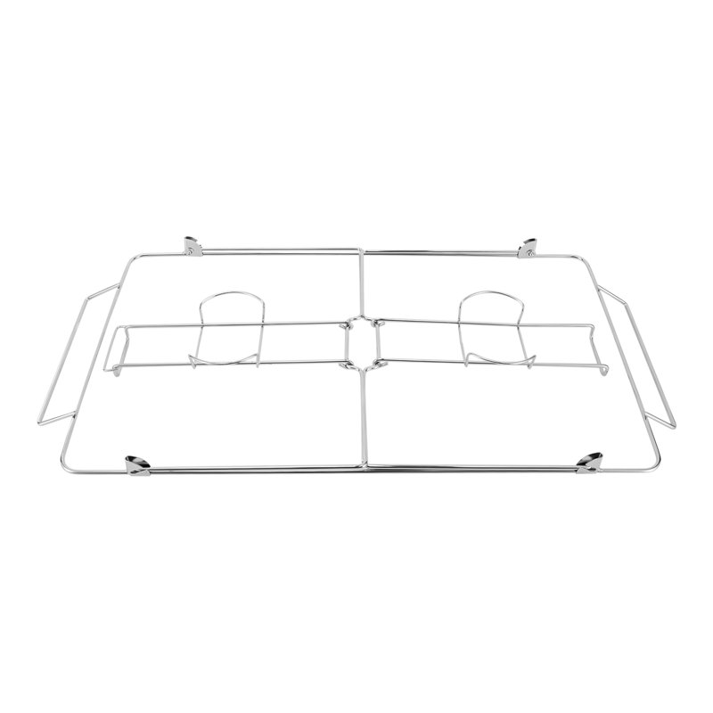24Pcs Stackable Food Dish Serving Trays Chafing Wire Rack