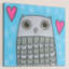 «Owl», reproduction sur toile tendue-17863286
