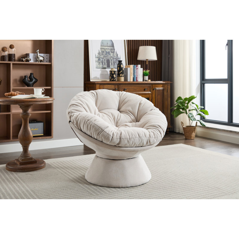 Chaise Papasan, Beige