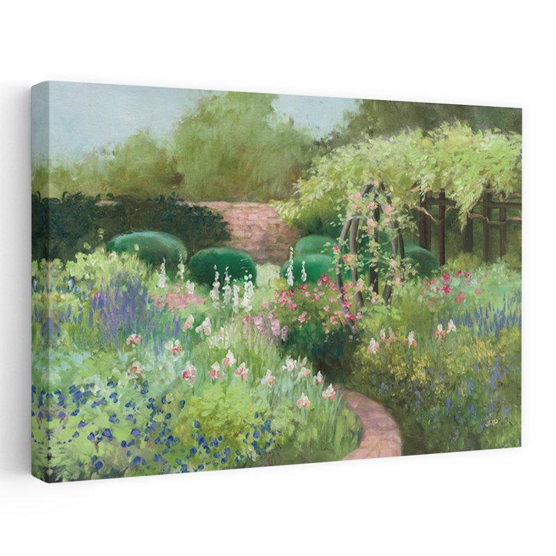 Garden Path Garden Garden Garden Path, 48" H x 32" W