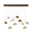 Brooklyn 10 - Light Double Shade Linear Pendant-544860942-770972474-770972476
