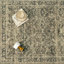 Tapis brun rétro pour salon Orihue-994190750