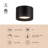 Napoleon 6-in Black dimmable LED Semi-Flush Mount-124959390