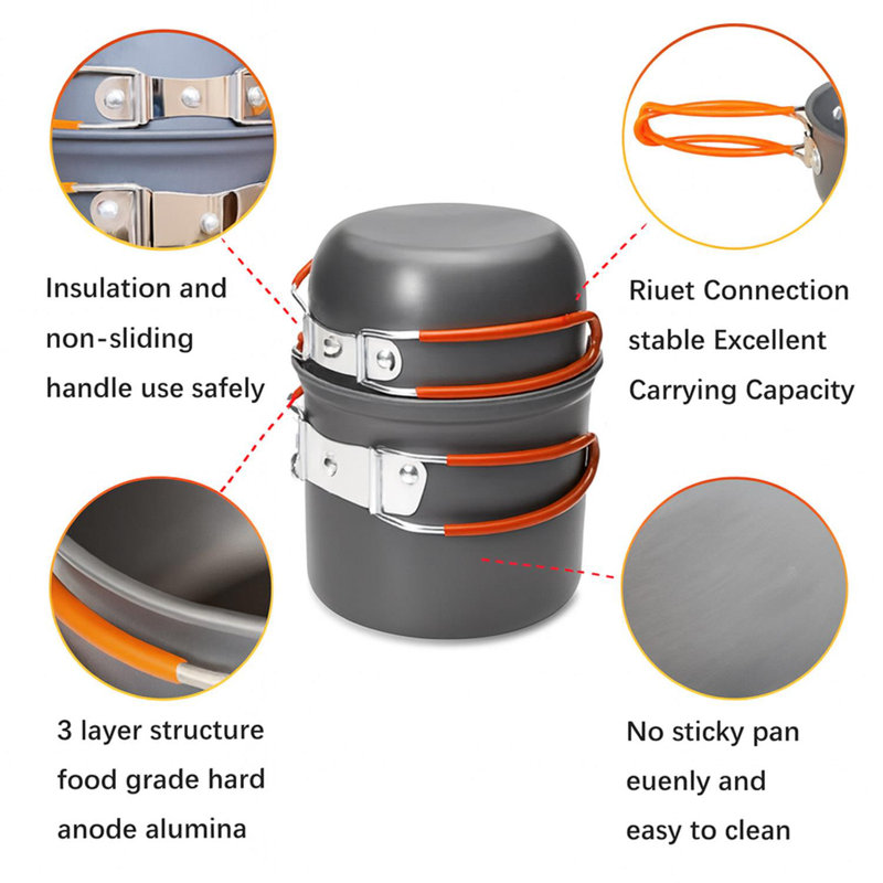 1 - Piece Aluminum Cookware Set