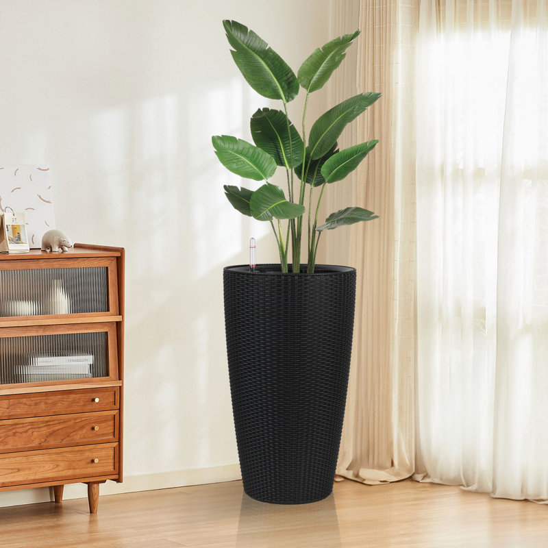 Pot de fleurs en plastique pour la maison et le jardin