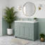 Meuble-lavabo autoportant avec plateau en marbre de culture et lavabo intégré Daisy-1772564546-1755092888