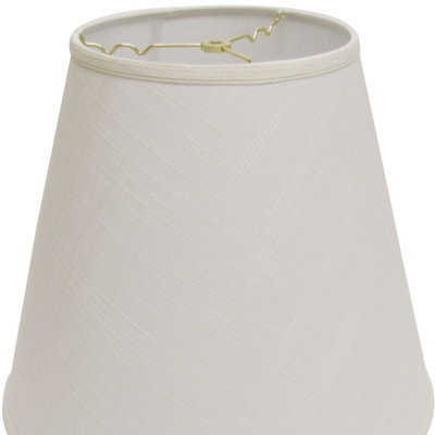 16" Parchment Deep Empire Linen Lampshade