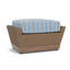 Charisma Rectangle Outdoor Ottoman Patio Ottoman-1606832750