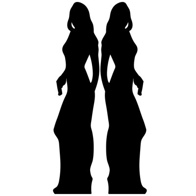 Secret Agent Girl Double Cardboard Standup