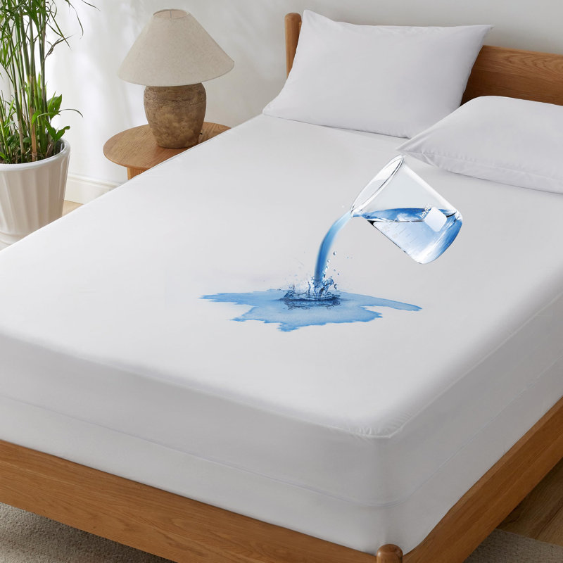 Bedsure Waterproof Zippered Mattress Protector, Twin XL