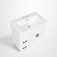 Meuble-lavabo simple de 76 cm (30 po), lavabo en résine, style traditionnel, salle de bain-2063616150-2063616149