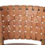 Penelope Leather Upholstered Arm Chair