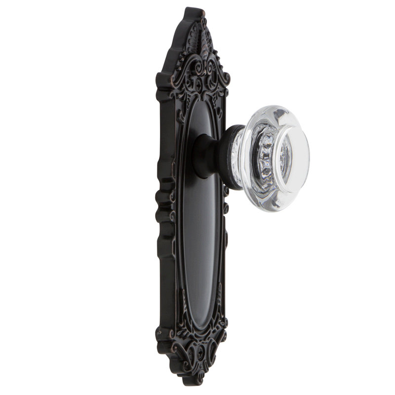 Double plaque Grand Victorienne, Bronze intemporel