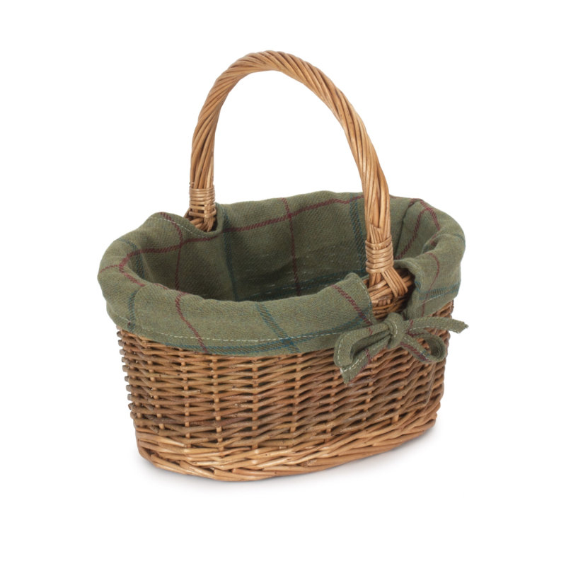 Bay Isle Home Wicker Decorative Basket, 22" H x 29" W x 20" D