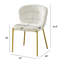 Ensemble de salle à manger rectangulaire en verre et acier inoxydable avec chaises d'appoint moelleuses-108795090