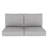 Sunbrella® Outdoor Loveseat Seat / Back Cushion-1881893591