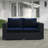 Modway Sojourn Wicker Rattan Outdoor Patio Sunbrella Loveseat in Canvas-150741355