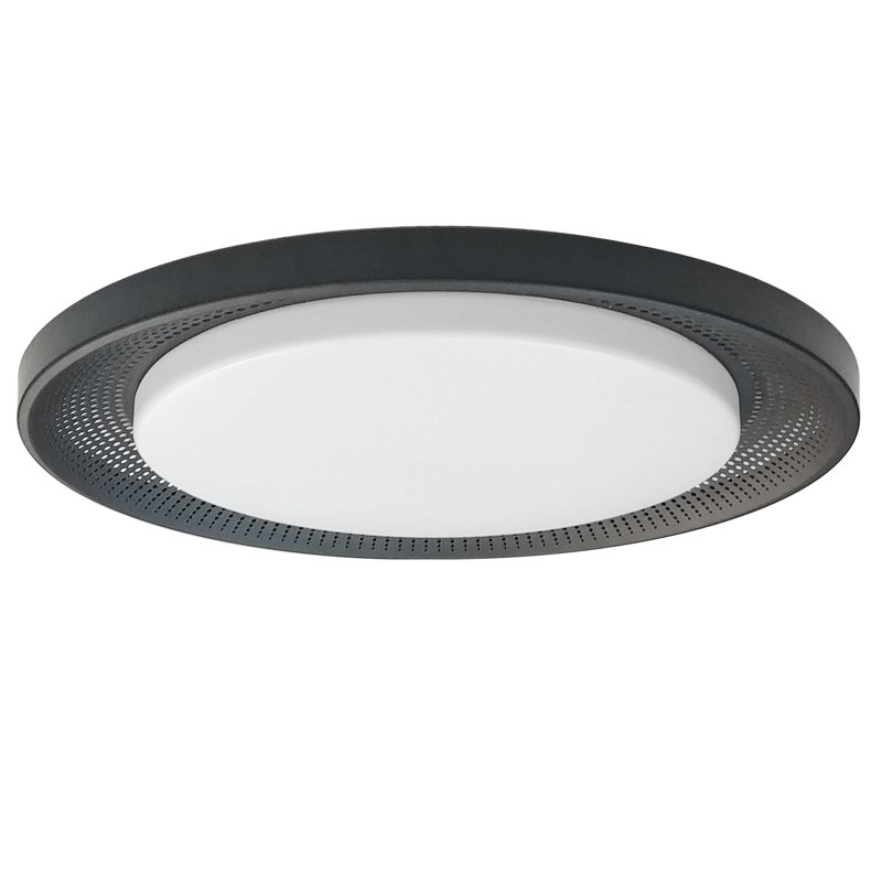 Ambellina LED Flush Mount, Matte Black