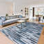 Tapis moderne à rayures géométriques lavable à la machine-164690177